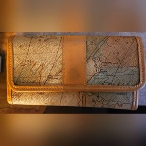 Vintage Map Print Wallet